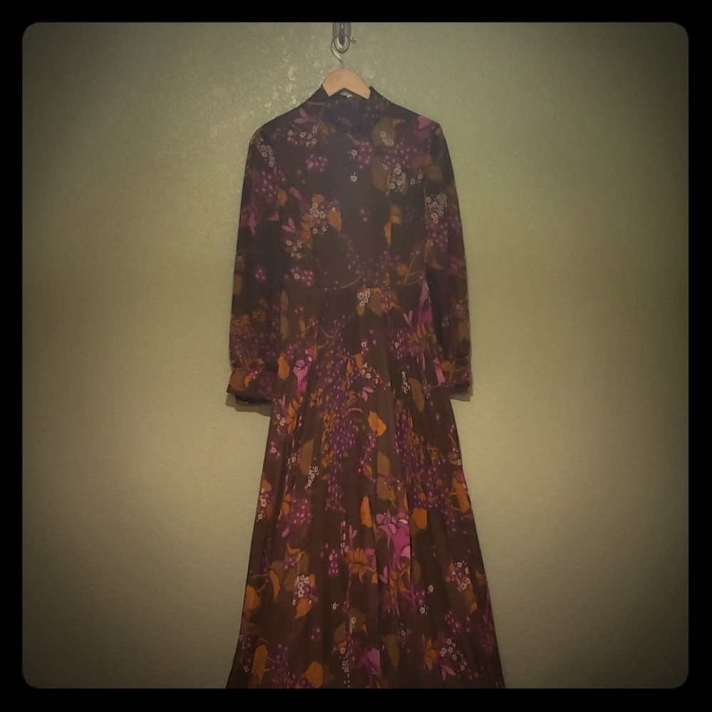 Long vintage dress
